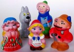 Театр кукольный "Красная шапочка" (5 персонажей)