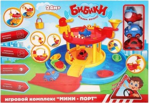 Игрушка сборная. "Мини-порт" для малышей (+7 игрушек) ― ИГРОСАД.рф