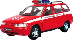 Авто. ВАЗ-2111 пожарная ― ИГРОСАД.рф